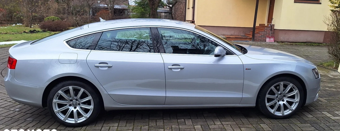 Audi A5 cena 71999 przebieg: 171505, rok produkcji 2013 z Kraków małe 92